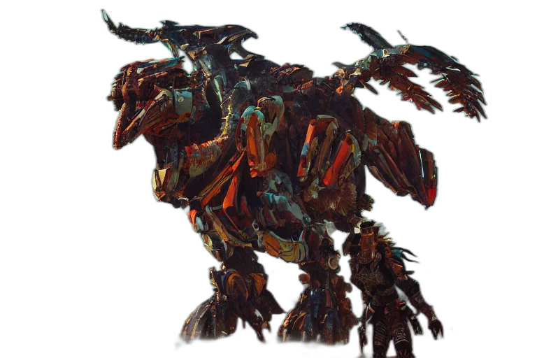 dragon, creature, animal, weapon transparent PNG cut-out