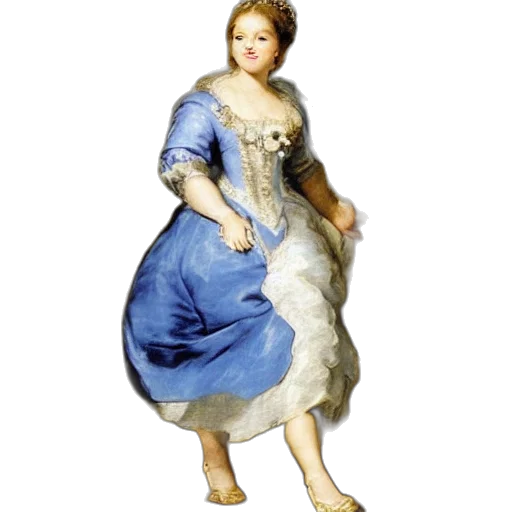 dress, staff, jewelry, crown transparent PNG cut-out