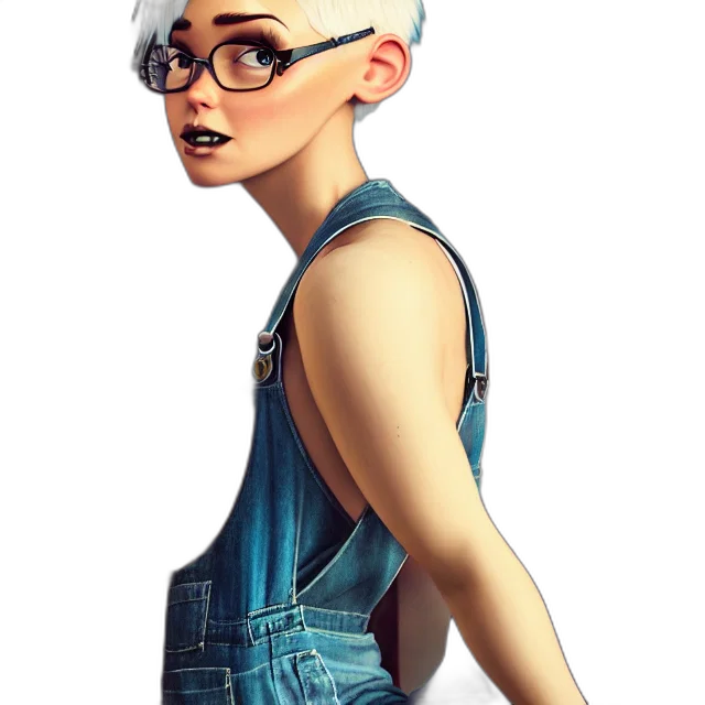 dress, jacket, concept art, cartoon, fantasy art, photorealistic, blue, pastel transparent PNG cut-out