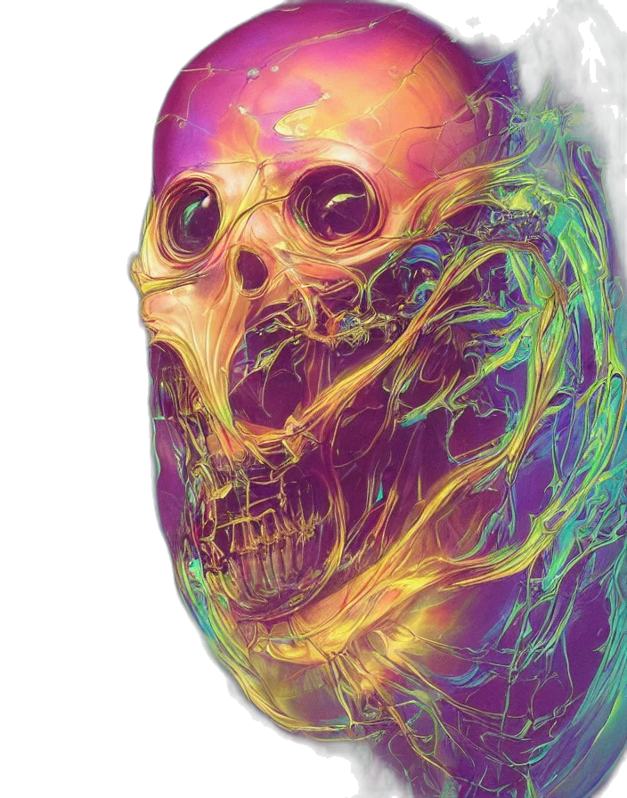 mask, face, creature, hair transparent PNG cut-out