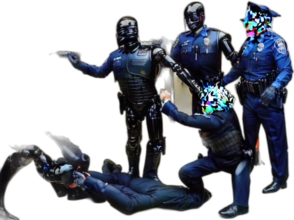 robot, staff, weapon, concept art transparent PNG cut-out