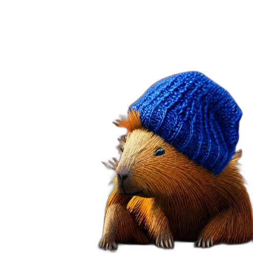 hat, animal, creature, hair transparent PNG cut-out