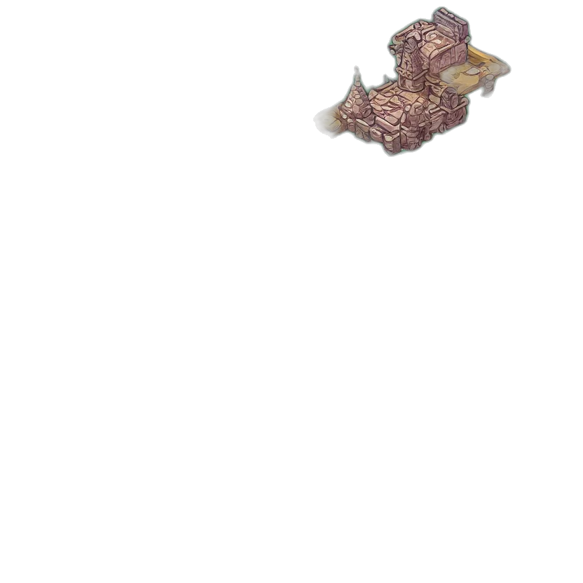 weapon, crown, food, dragon, pixel art, 3d render, concept art, fantasy art transparent PNG cut-out