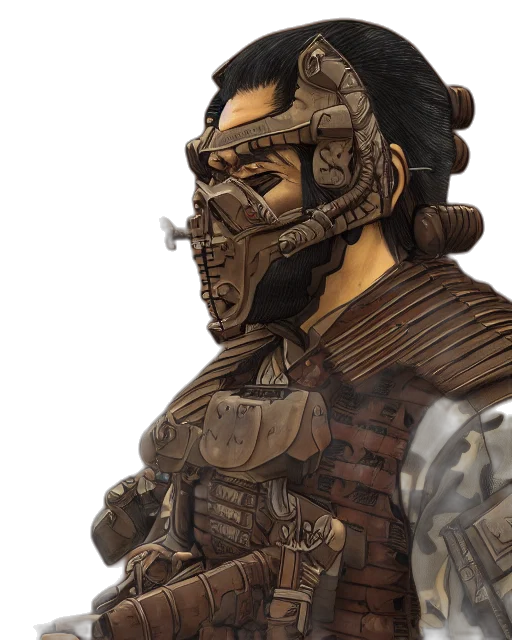 mask, face, concept art, 3d render, photorealistic, fantasy art, earth tones, artistic transparent PNG cut-out