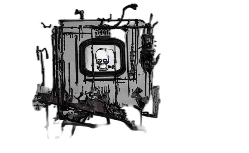 robot, mask, furniture, weapon transparent PNG cut-out