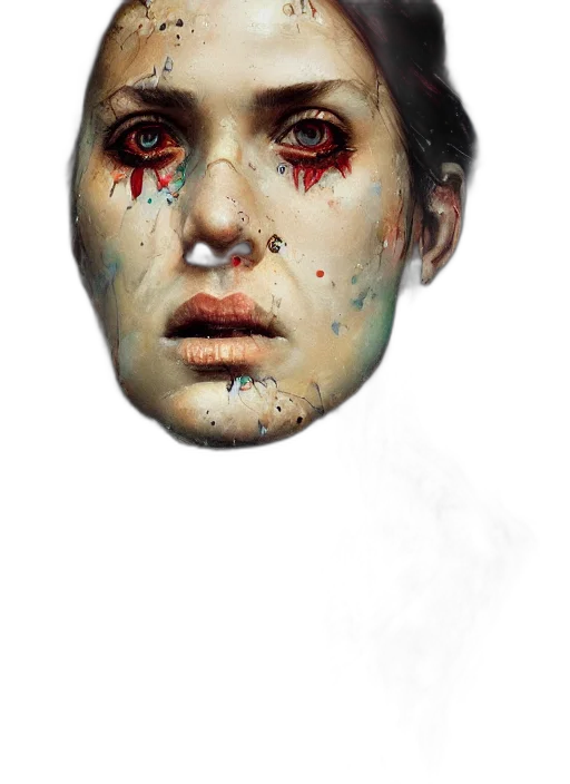 mask, face, creature, robot transparent PNG cut-out