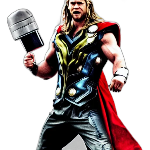 staff, weapon, comic book art, cartoon, concept art, photorealistic, chris, hemsworth transparent PNG cut-out