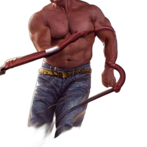 sword, weapon, staff, animal, concept art, 3d render, fantasy art, photorealistic transparent PNG cut-out