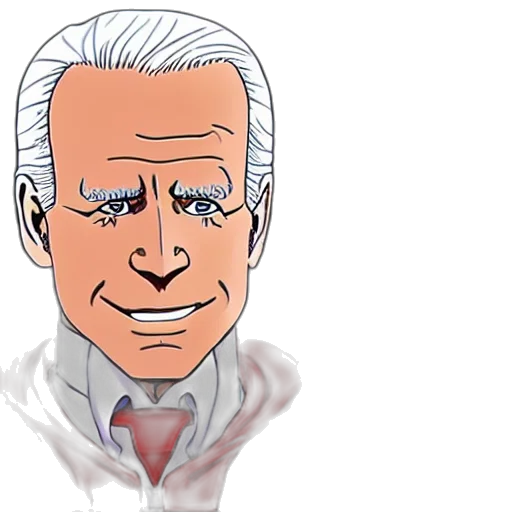 face, jacket, cartoon, photorealistic transparent PNG cut-out