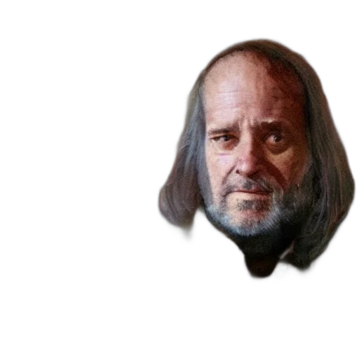 face, hair, mask, jacket transparent PNG cut-out