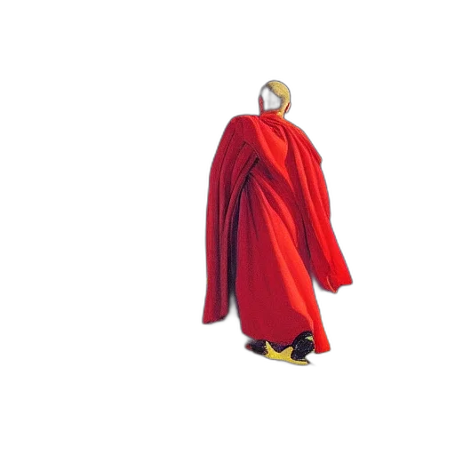 jacket, dress, mask, staff transparent PNG cut-out