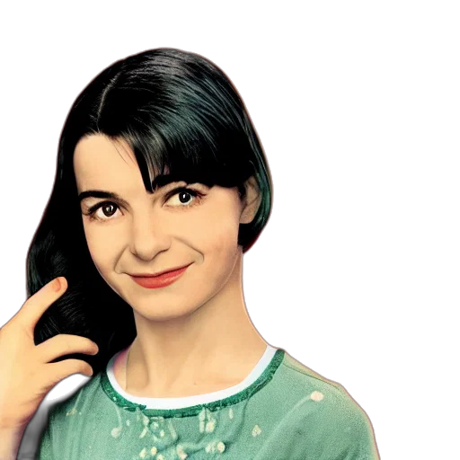 face, dress, hair, photorealistic, cartoon, 3d render, concept art, amelie transparent PNG cut-out