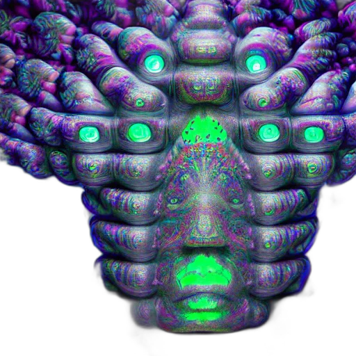 crown, robot, creature, hair transparent PNG cut-out