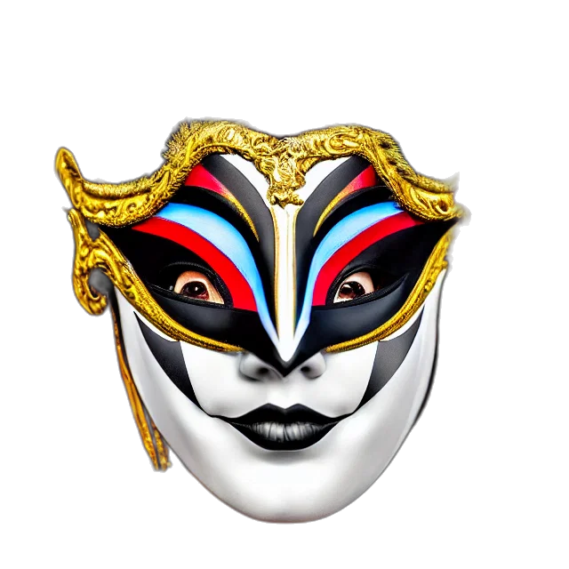 mask, jewelry, face, crown, 3d render, photorealistic, fantasy art, concept art transparent PNG cut-out