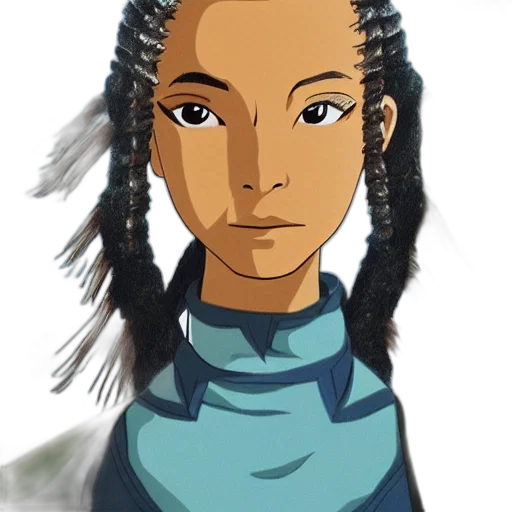 face, staff, hair, anime transparent PNG cut-out