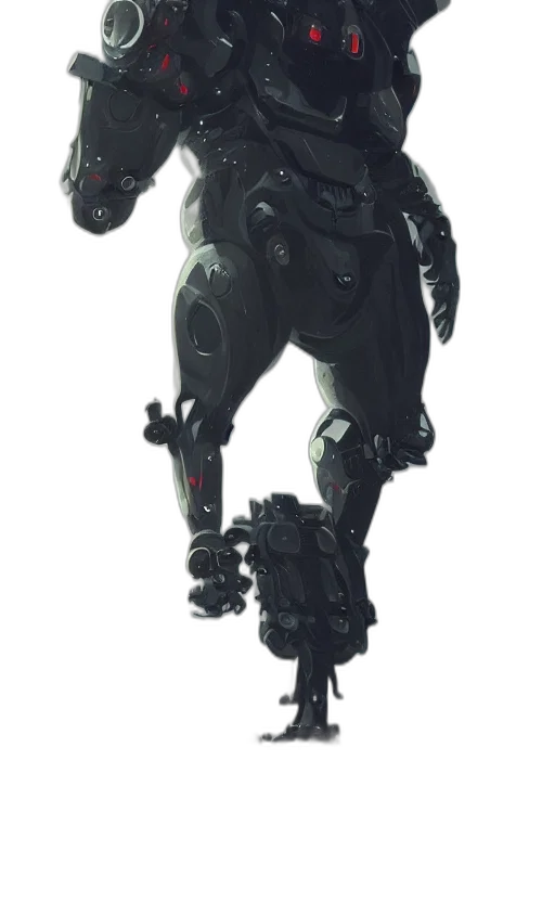 robot, creature, animal, weapon, concept art, 3d render, cyberpunk, fantasy art transparent PNG cut-out