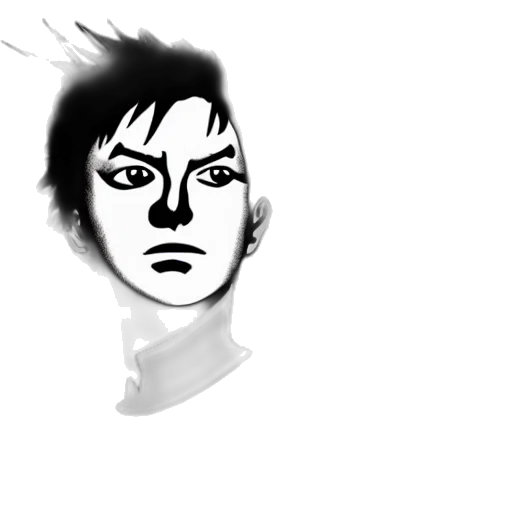 face, mask, creature, hair transparent PNG cut-out