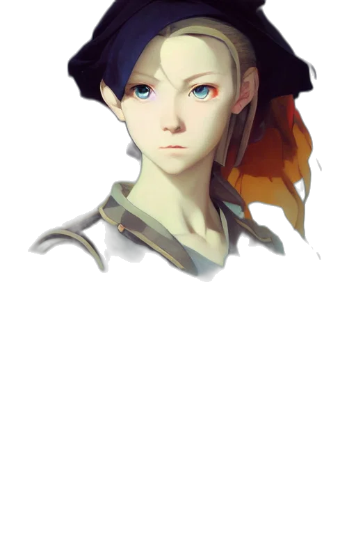 face, hat, staff, crown transparent PNG cut-out