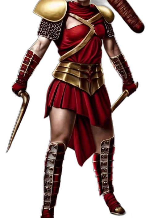 sword, staff, fantasy art, concept art, 3d render, comic book art, red, elegant transparent PNG cut-out