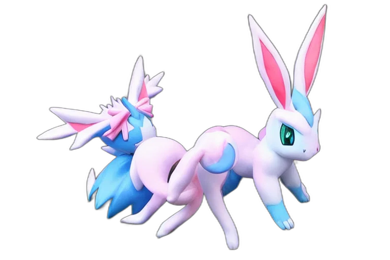 animal, creature, concept art, 3d render, pixel art, fantasy art, pastel, real transparent PNG cut-out