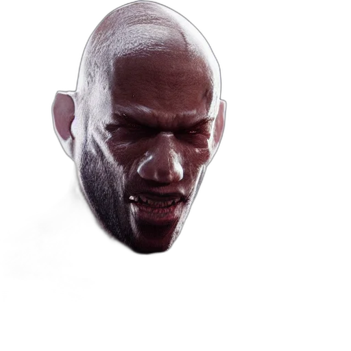 face, mask, creature, jacket transparent PNG cut-out