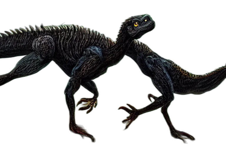 dragon, creature, animal, staff transparent PNG cut-out