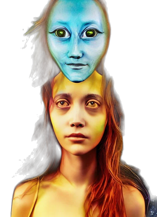 mask, face, robot, fantasy art, concept art, photorealistic, comic book art, outer space transparent PNG cut-out