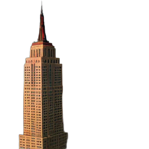 building, animal, 3d render, photorealistic transparent PNG cut-out