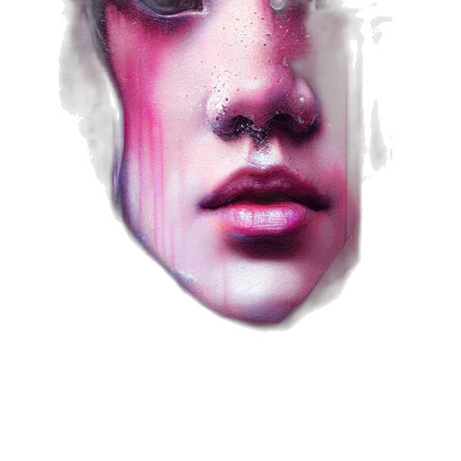 face, mask, creature, robot transparent PNG cut-out