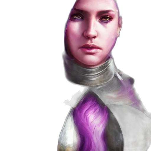 face, robot, staff, mask, concept art, fantasy art, photorealistic, cyberpunk transparent PNG cut-out