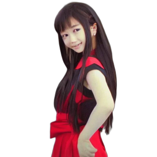 dress, staff, photorealistic, anime, fantasy art, cartoon, red, movie transparent PNG cut-out