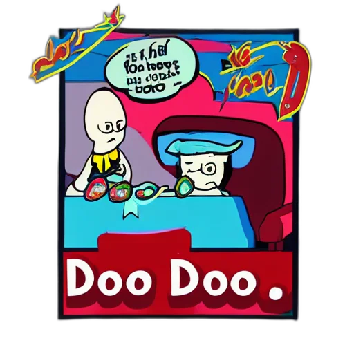 robot, staff, concept art, cartoon transparent PNG cut-out