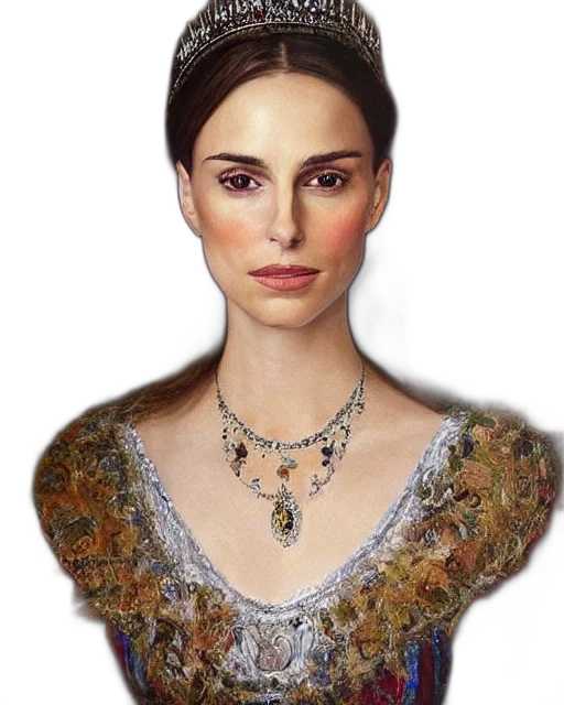 jewelry, crown, face, dress transparent PNG cut-out