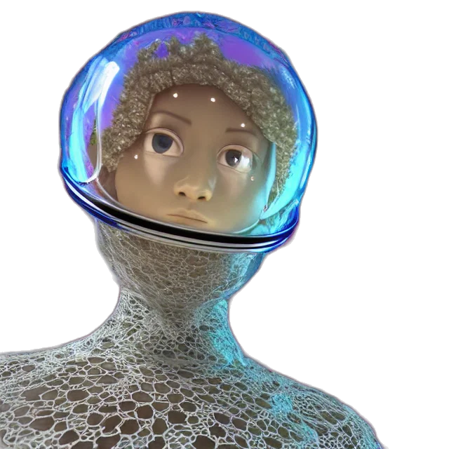 robot, face, mask, hat transparent PNG cut-out
