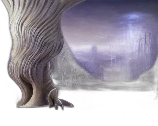 creature, hair, dragon, tree transparent PNG cut-out