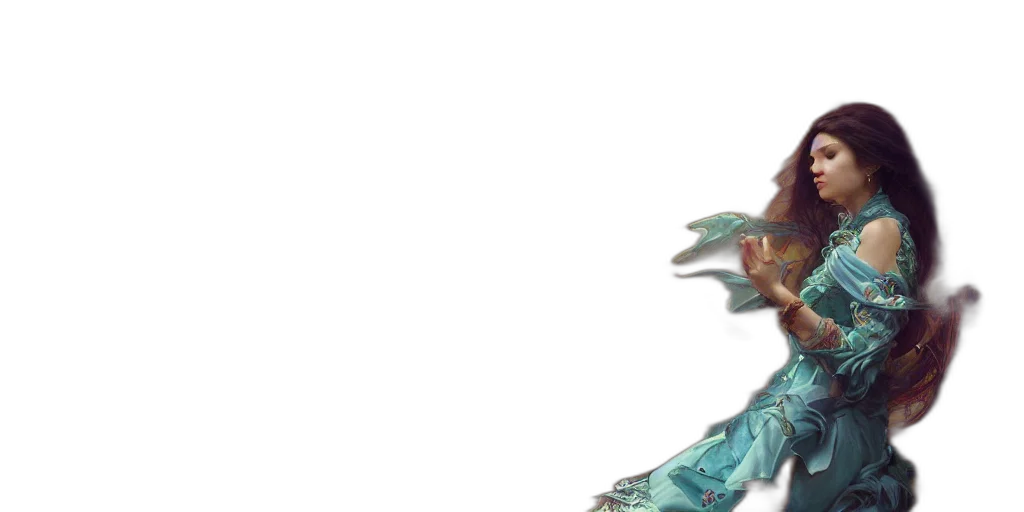 dragon, staff, creature, weapon transparent PNG cut-out