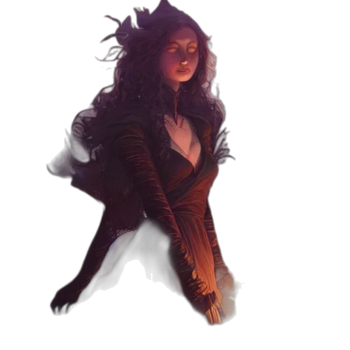 dragon, creature, staff, dress, concept art, fantasy art, comic book art, pixel art transparent PNG cut-out