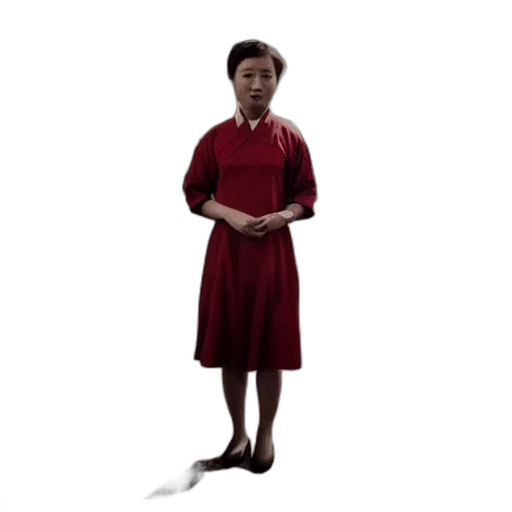 dress, staff, face, robot transparent PNG cut-out