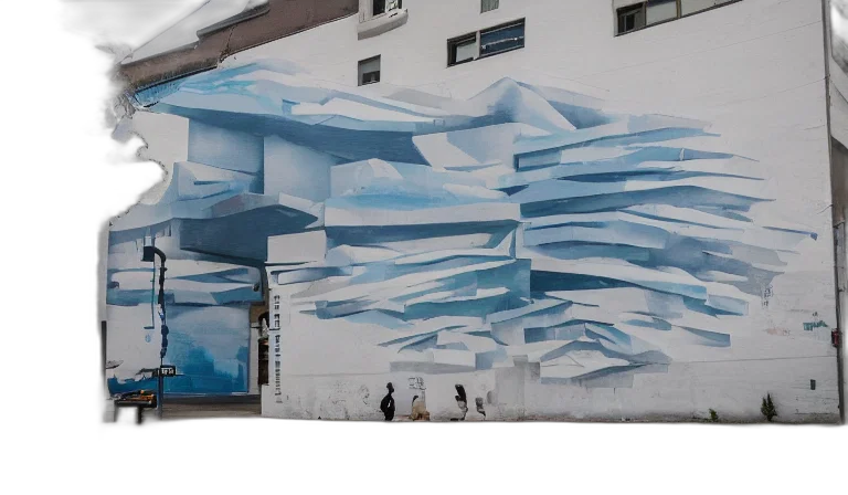 building, concept art, snow, city street transparent PNG cut-out