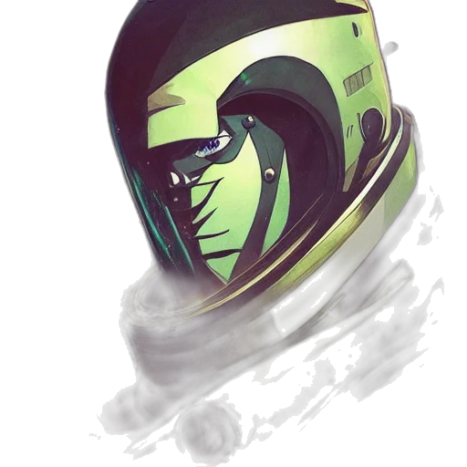 mask, robot, face, concept art, fantasy art, comic book art, 3d render, outer space transparent PNG cut-out