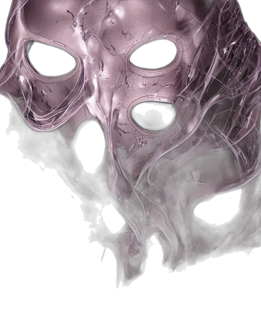mask, face, creature, robot transparent PNG cut-out