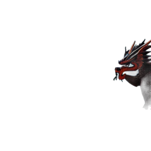 dragon, creature, animal, weapon transparent PNG cut-out