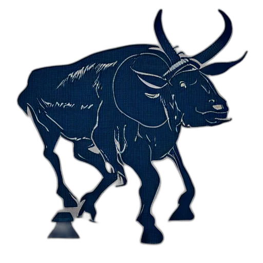 animal, concept art, minotaur, doing transparent PNG cut-out