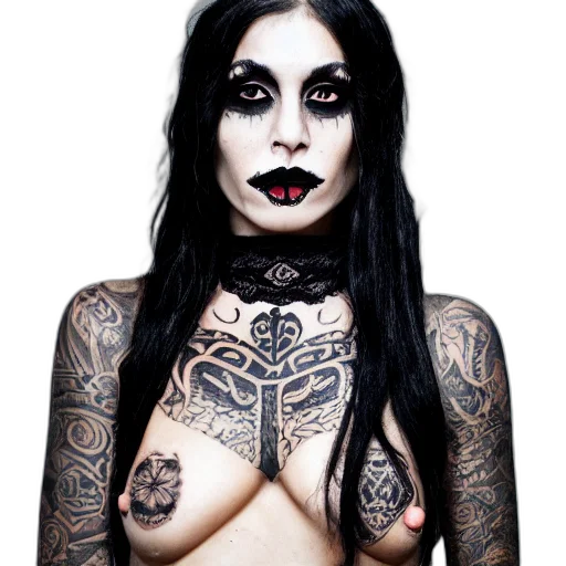 jewelry, creature, face, dress transparent PNG cut-out
