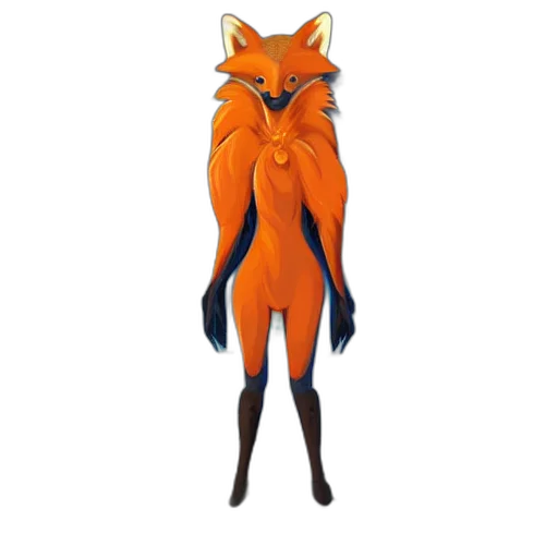 animal, creature, mask, staff, concept art, 3d render, fantasy art, pixel art transparent PNG cut-out