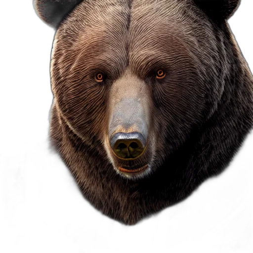 animal, face, creature, mask, photorealistic, 3d render, concept art, fantasy art transparent PNG cut-out
