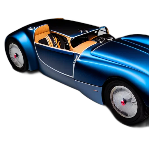 car, 3d render, photorealistic, concept art, bugatti, type, atlantic, concept transparent PNG cut-out