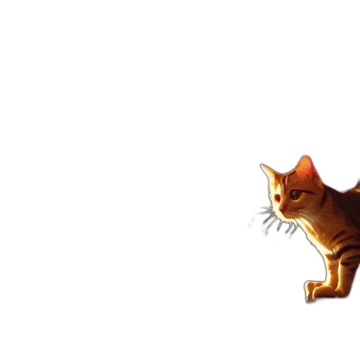 animal, staff, creature, weapon, pixel art, concept art, 3d render, photorealistic transparent PNG cut-out