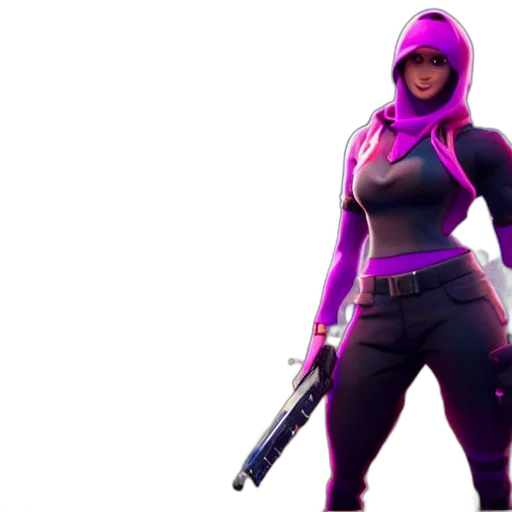 jacket, weapon, concept art, cyberpunk transparent PNG cut-out