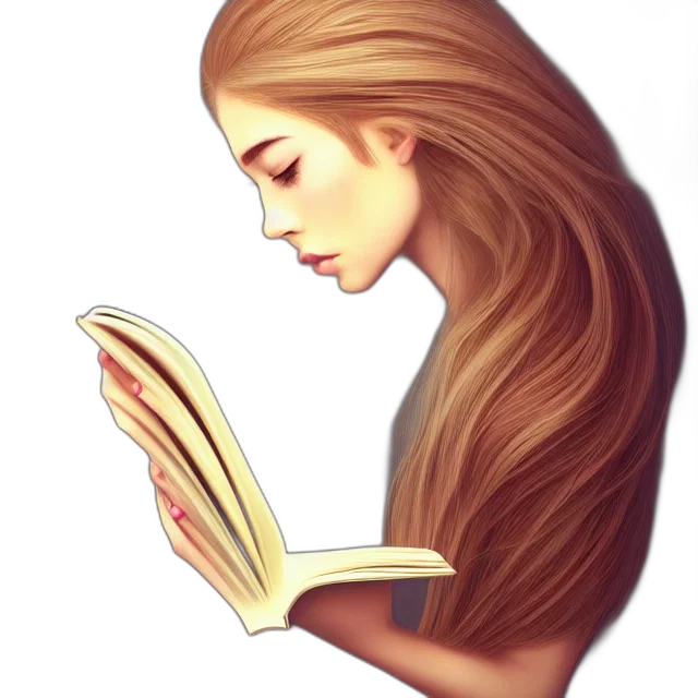 hair, face, staff, crown, fantasy art, watercolor, photorealistic, cartoon transparent PNG cut-out